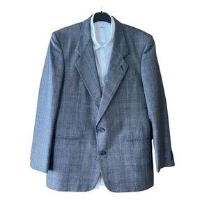 Dario Di Napoli Men’s BLAZER SPORTCOAT Size 42R Jacket Wool‎  Gray